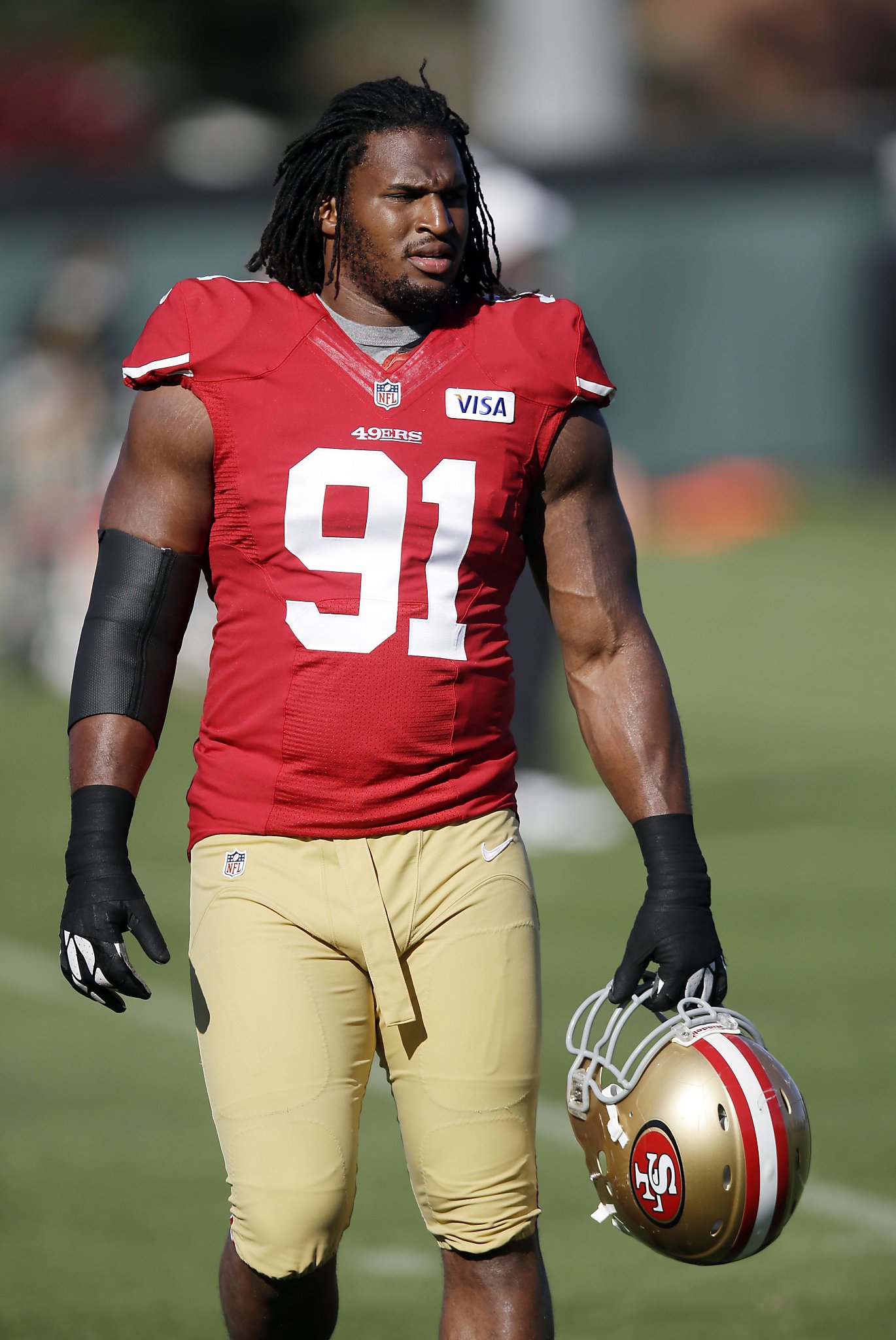 49ers' Aldon Smith denies report he was drinking with Ray McDonald (w/video)