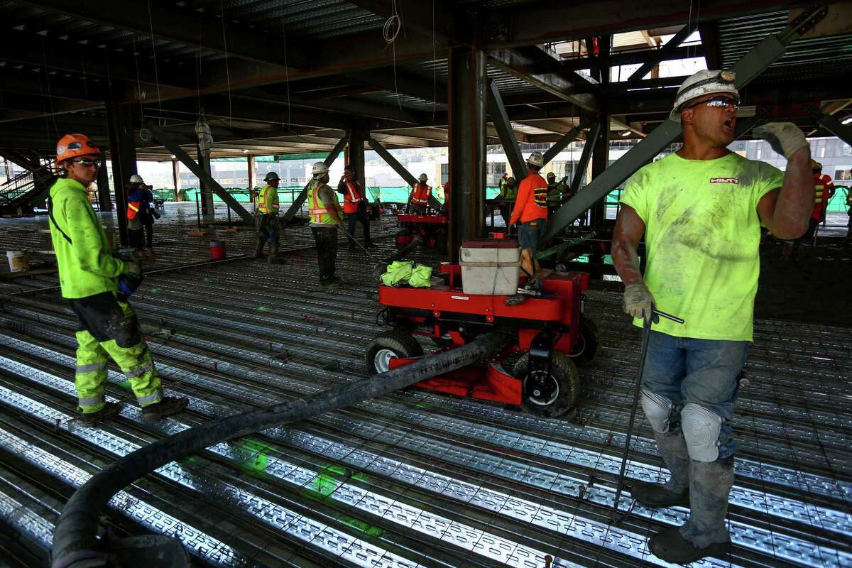 A visual look inside construction of new Vulcan office tower