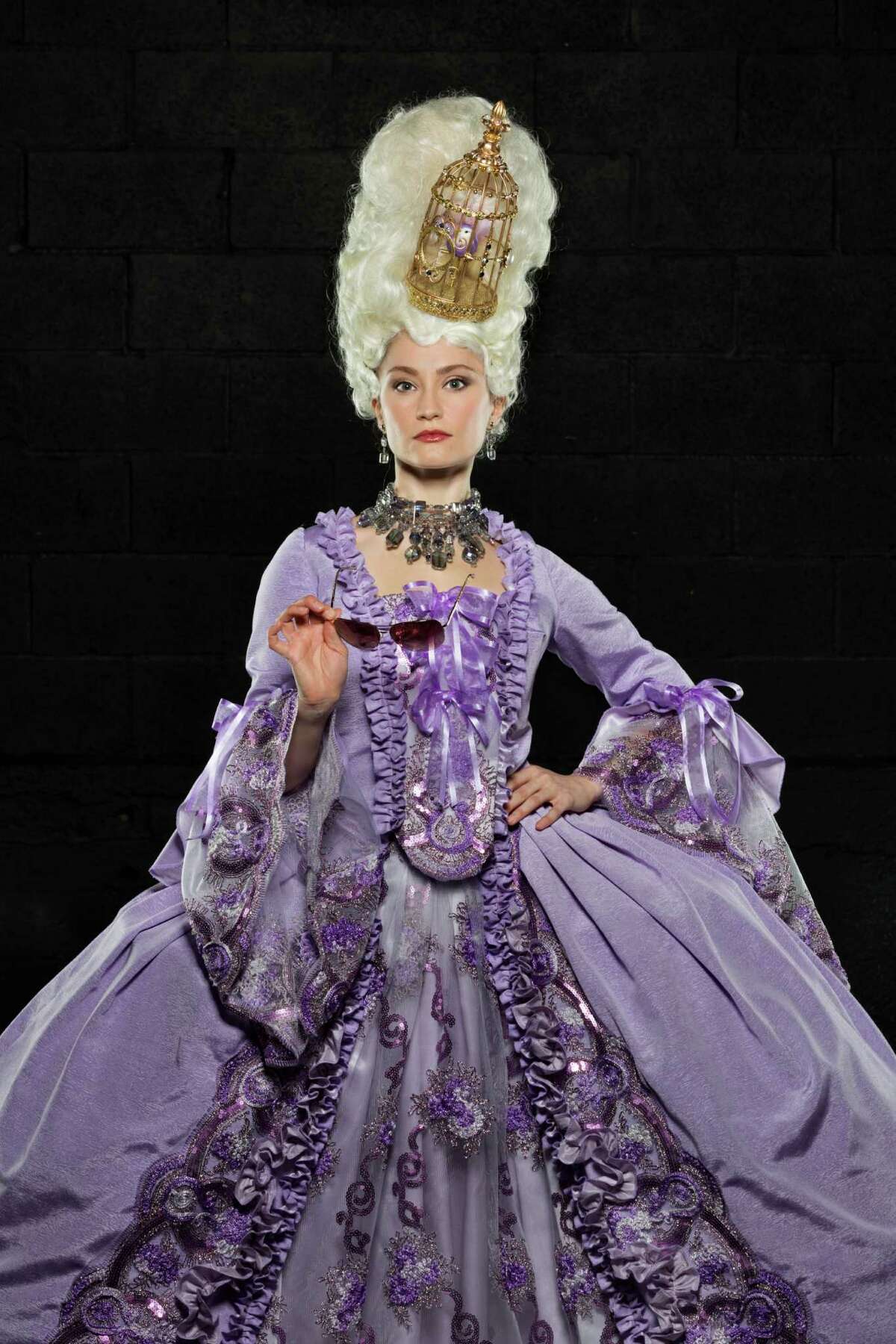 Emily Neves stars in the title role of "Marie Antoinette" at Stages Repertory Theatre