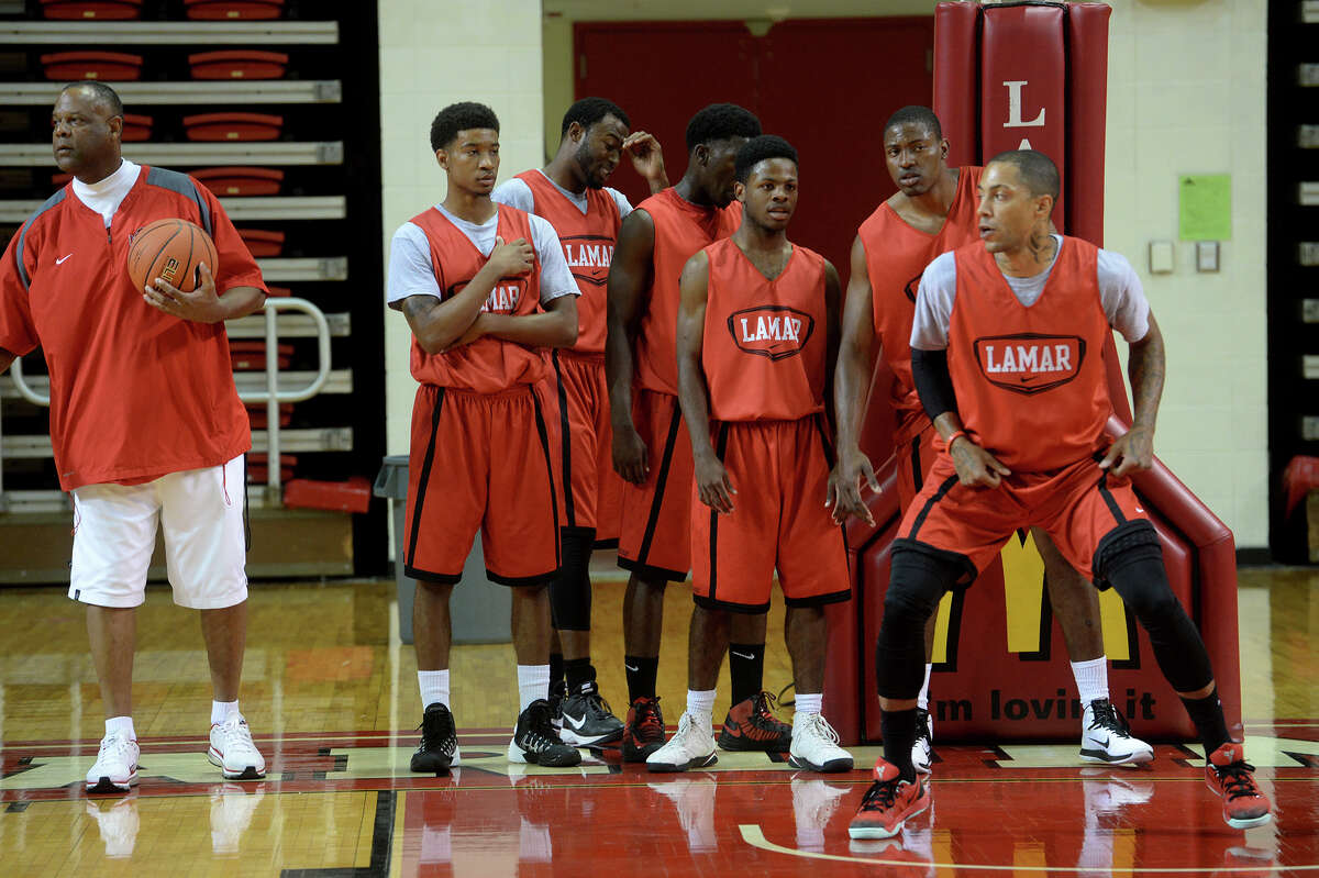 Lamar men hold energized first practice