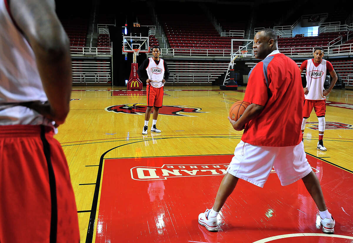 Lamar men hold energized first practice