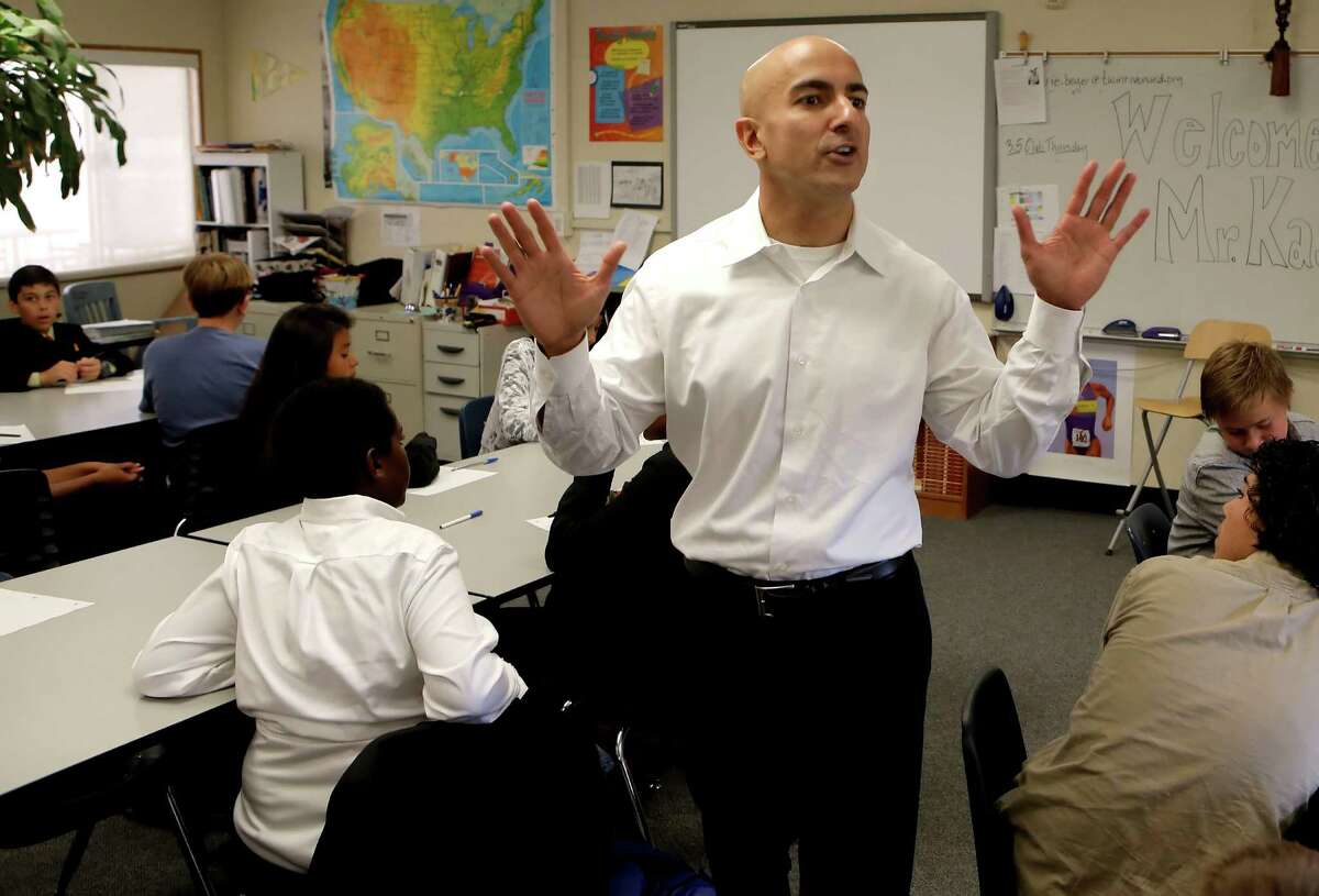 Neel Kashkari relentlessly upbeat about chances in governor’s race