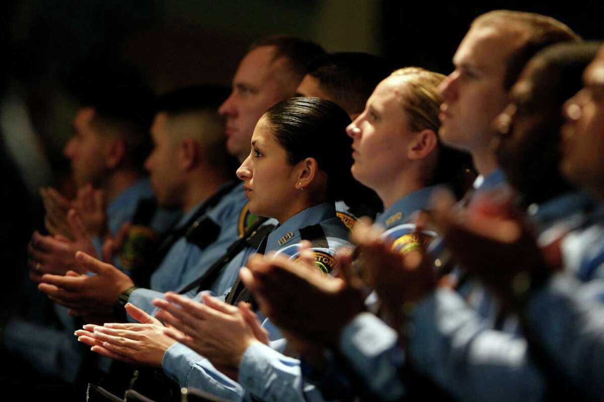 In 1980, whites were 85 percent of the force; today, they form about 47 percent of the department; and the most recent dozen cadet classes were less than 41 percent white.