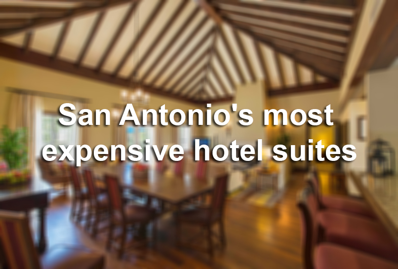 San Antonio S Most Expensive Hotel Suites Sfchronicle Com