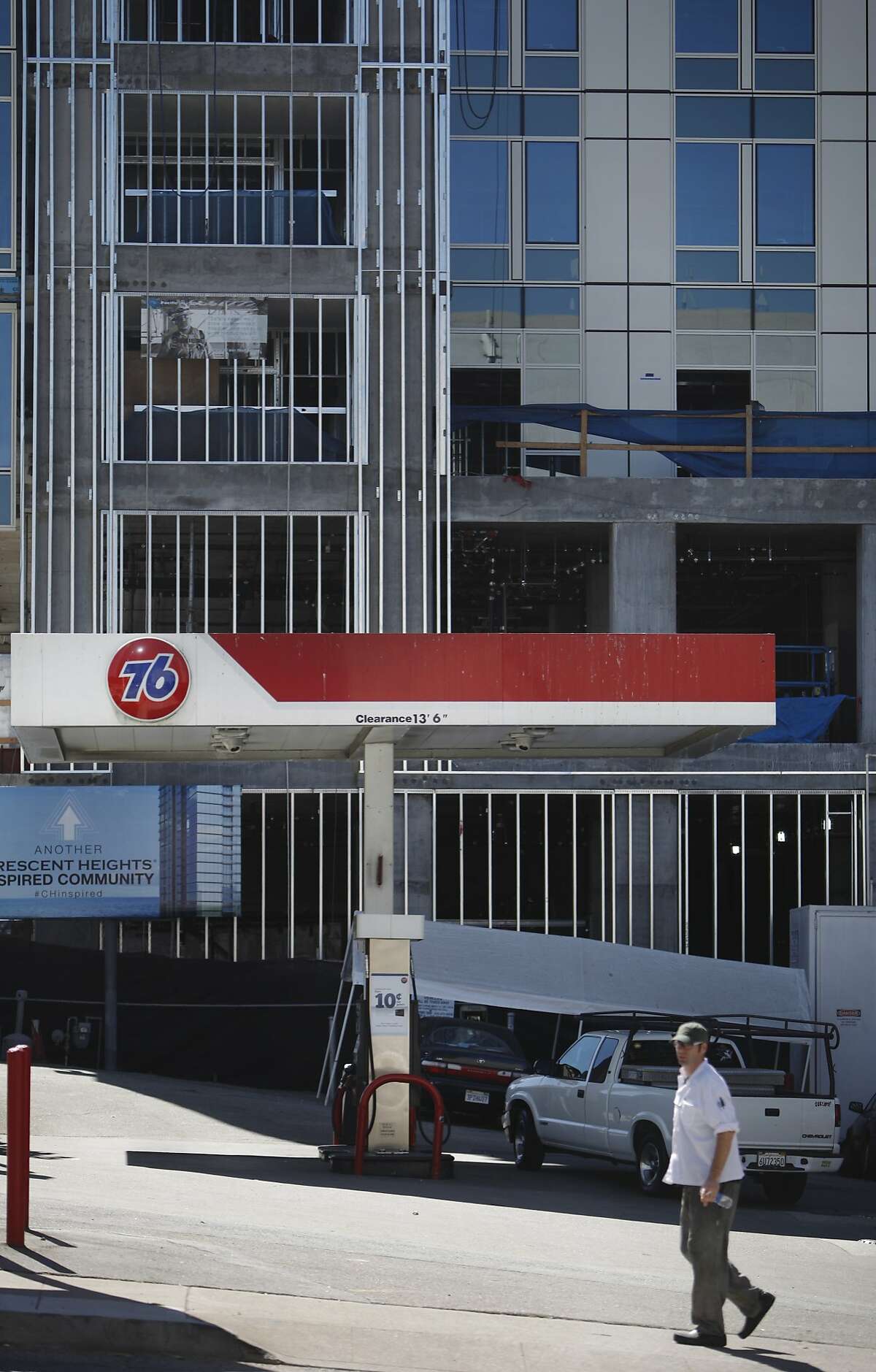 City gas stations dwindle in real estate boom