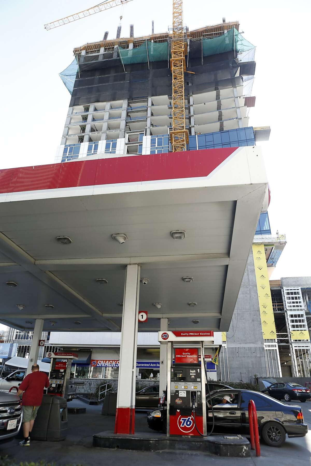 City gas stations dwindle in real estate boom