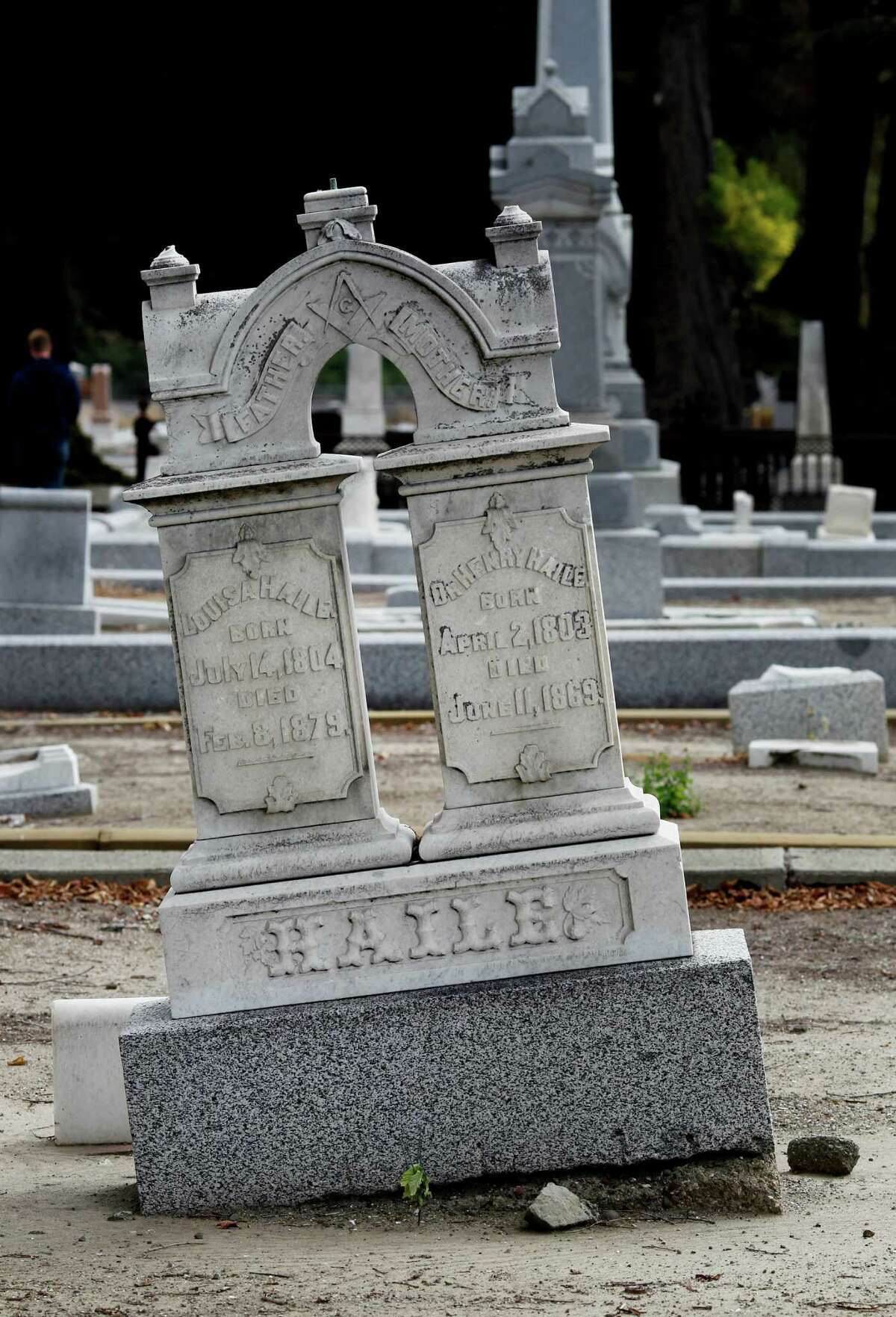 Local historians believe that decaying caskets underground at the San Lorenzo Pioneer Cemetery can shift monuments and grave markers. The cemetery has been closed for decades, but a group is trying to restore it. Its members lead paranormal tours to raise funds and talk about strange deaths at the cemetery and nearby McConaghy House.
