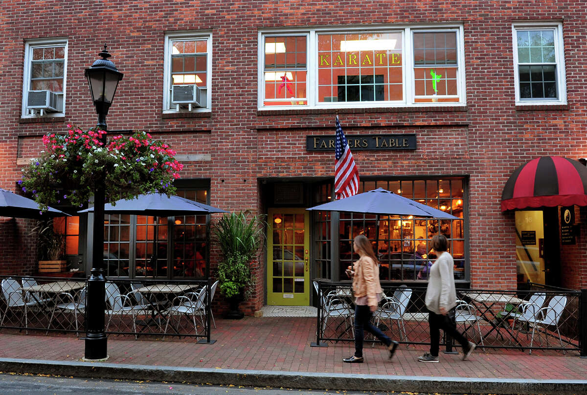 Lush Farmers Table Restaurant New Canaan View Illustration Lush Farmers Table Restaurant New Canaan View Illustration