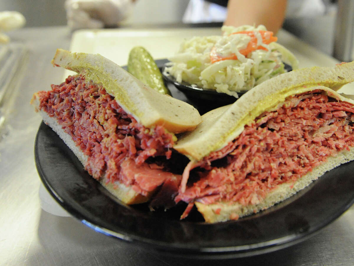 A corned beef sandwich at Gershon's Deli.