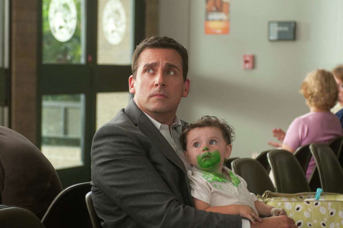 In this image released by Disney, Steve Carell appears in a scene from the film, " Alexander and the Terrible, Horrible, No Good, Very Bad Day." (AP Photo/Disney, Dale Robinette)
