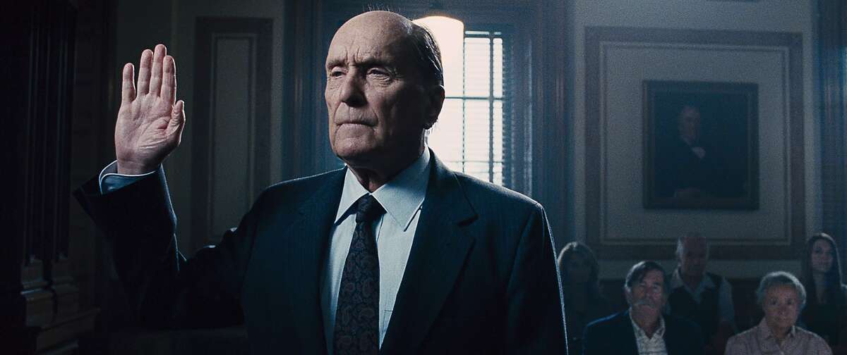 This photo released by Warner Bros. Pictures shows, Robert Duvall as Joseph Palmer, in the Warner Bros. Pictures' and Village Roadshow Pictures' drama "The Judge" a Warner Bros. Pictures release. The movie releases in the U.S. on Friday, Oct. 10, 2014. (AP Photo/Warner Bros. Pictures)