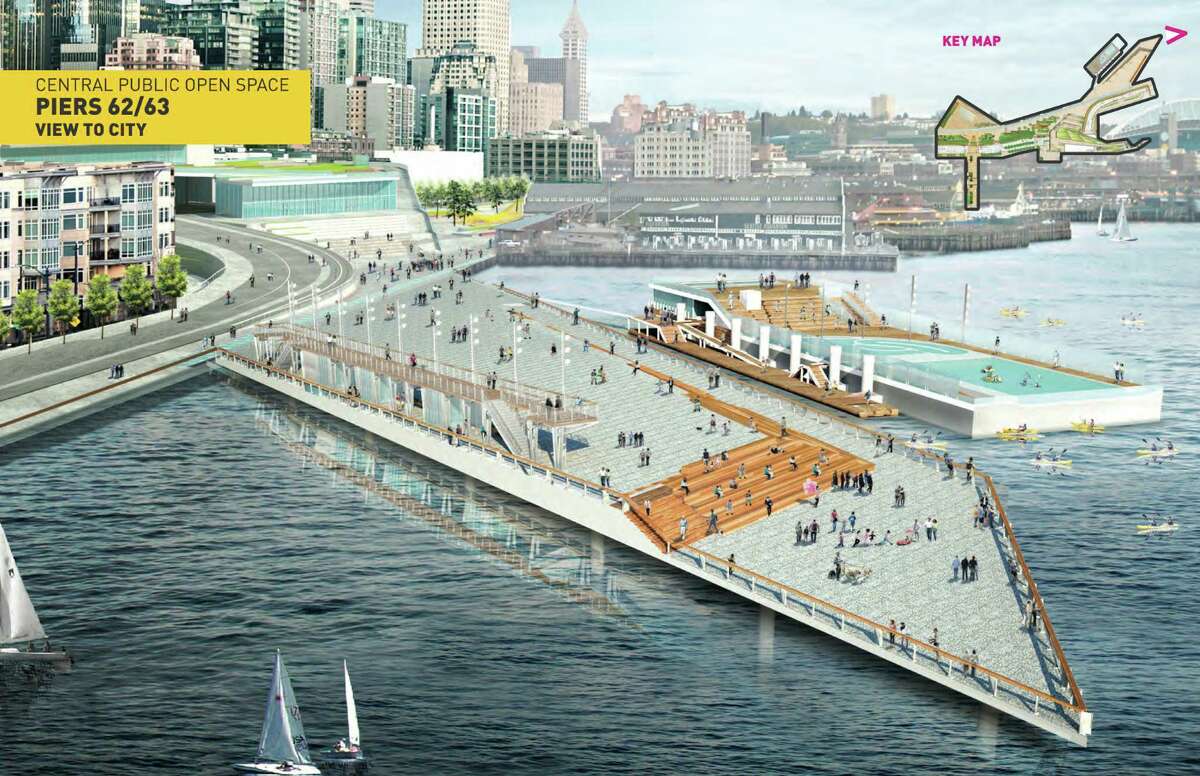 Seattle's new waterfront Latest looks