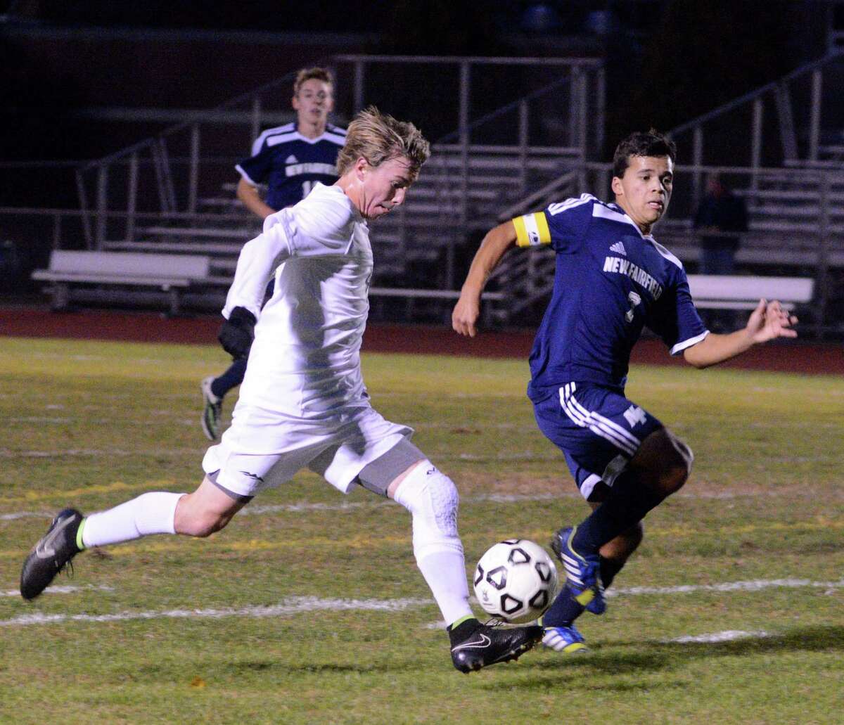 HIGH SCHOOL ROUNDUP: Lekaj scores three as New Milford boys top rival ...