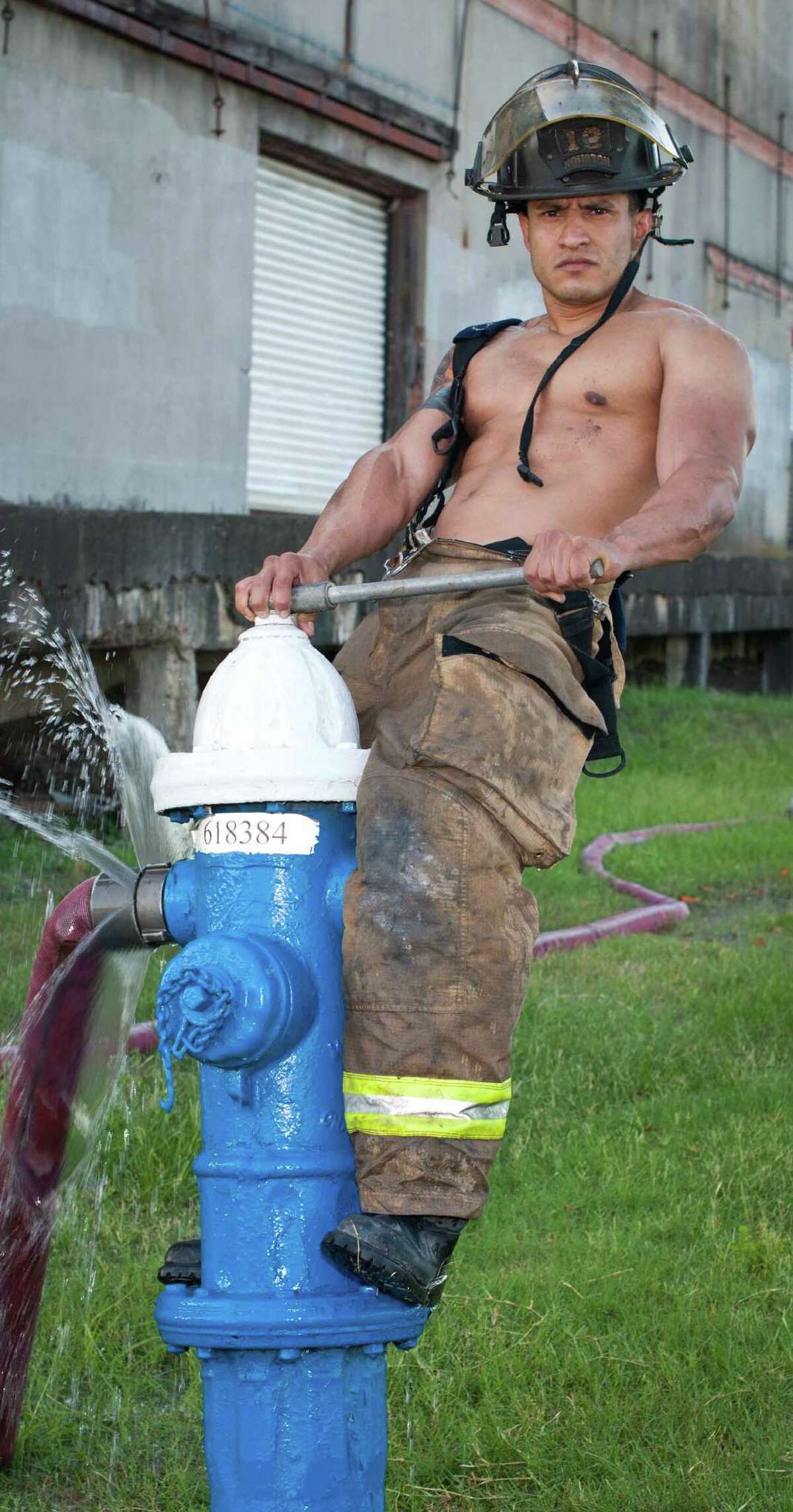 Houston firefighters pose for smokin' hot calendar