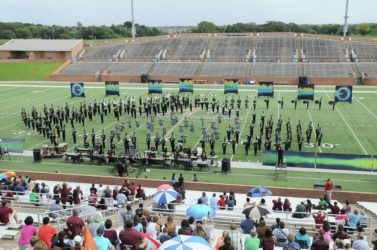 Scenes from Katy's marching band festival