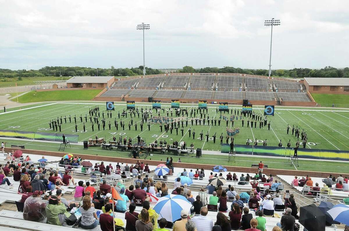 Scenes from Katy's marching band festival