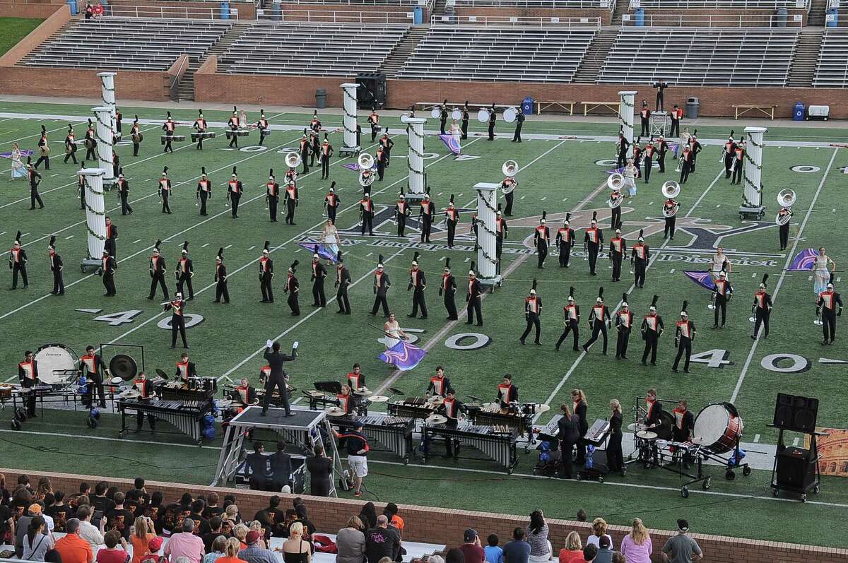 Scenes from Katy's marching band festival