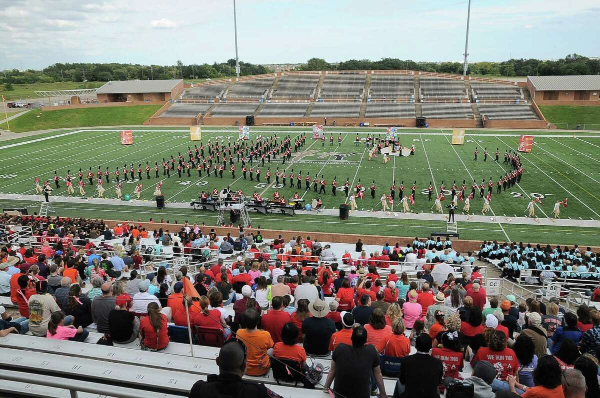 Scenes from Katy's marching band festival