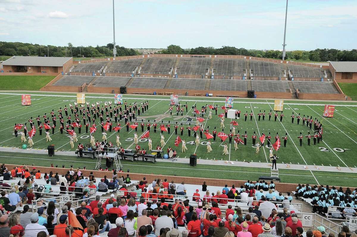 Scenes from Katy's marching band festival