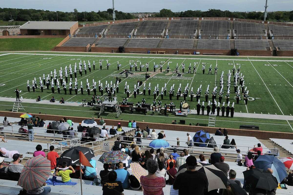 Scenes from Katy's marching band festival