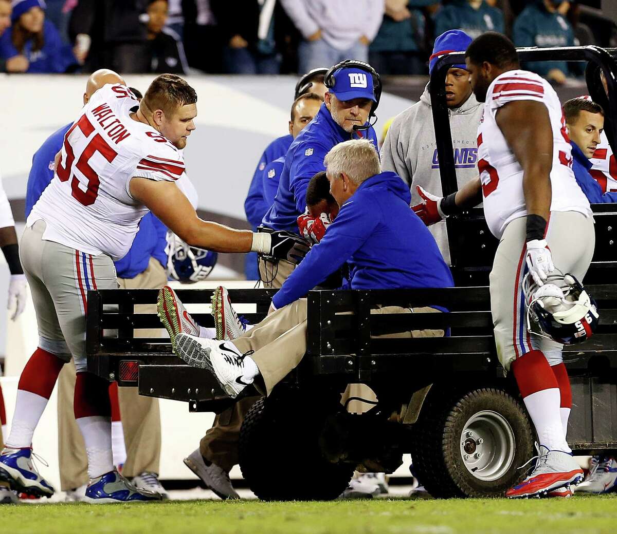 Other Giants must fill void after Cruz's injury