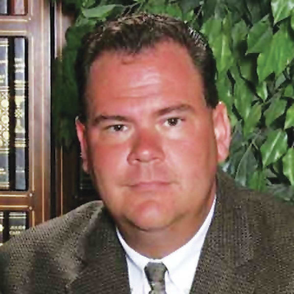 County Judge Mark Allen signs a Declaration of Disaster