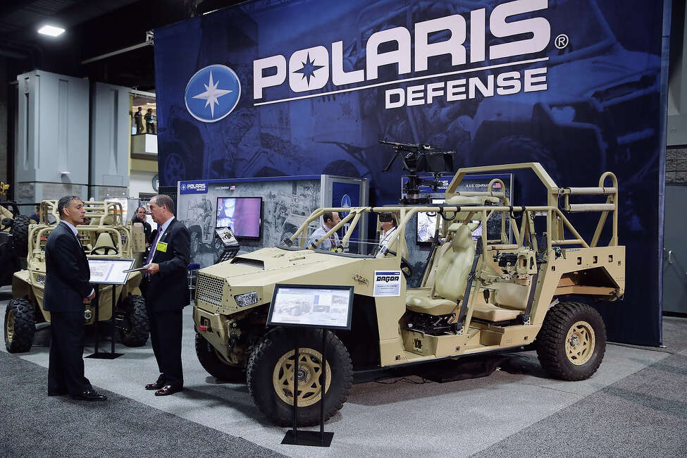 Crazy stuff at military trade show
