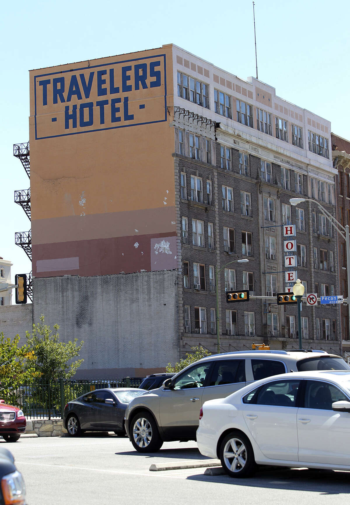 The Travelers Hotel was considered upscale when it opened in 1914 but hasn't been that way for years.