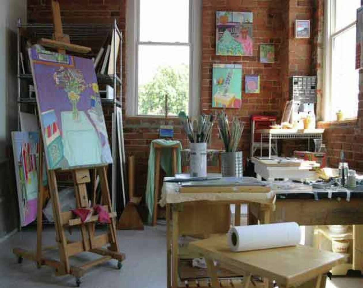 Loft Artists Association artist Margaret Tsirantonakis will be among many artists welcoming guests to the group's studios in Stamford, Conn., Oct. 25 to 27, 2014.