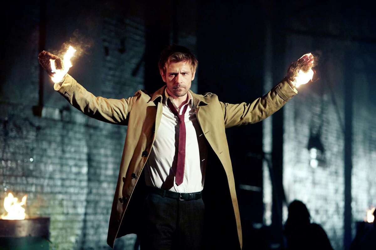 Matt Ryan plays supernatural detective and demon hunter John Constantine in a new NBC horror series.