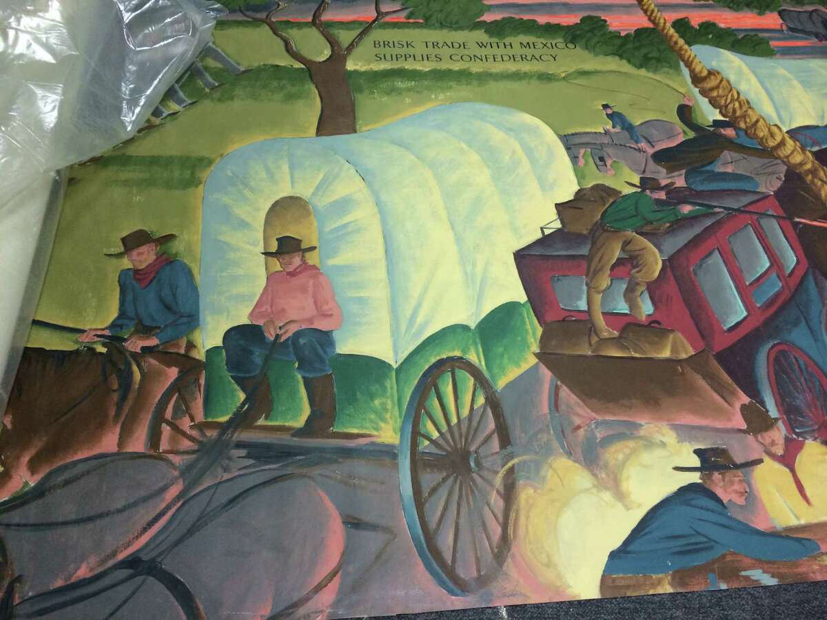 Sears murals found