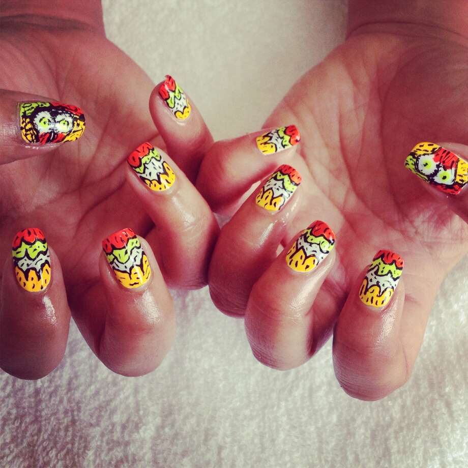 Halloween nails that go for chic not freak - SFGate