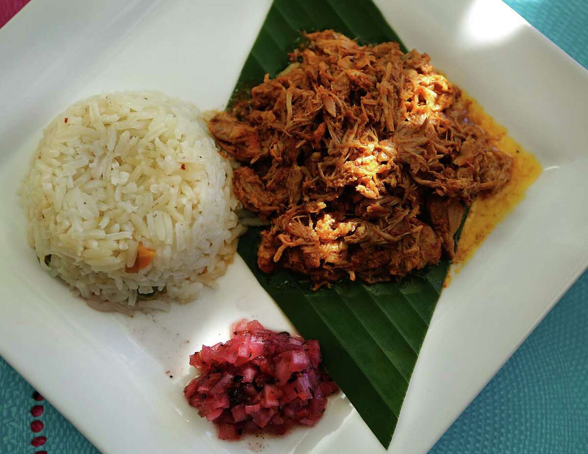 Cocina Heritage closed in February. Cochinita pibil had just the right amount of citrusy brightness that balanced deftly with the earthiness of achiote. An accompanying habanero salsa, known as xnipec in the Mayan language, adds heat, crunch and a touch of tang.