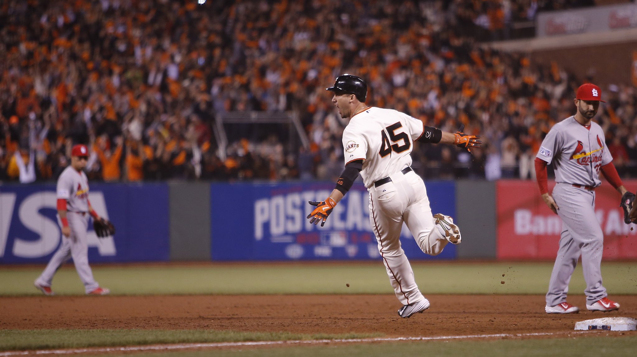 The Giants Win the Pennant on a Walk-Off Home Run