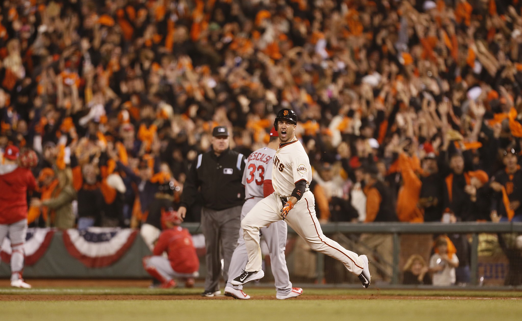 With magic, the Giants win the pennant