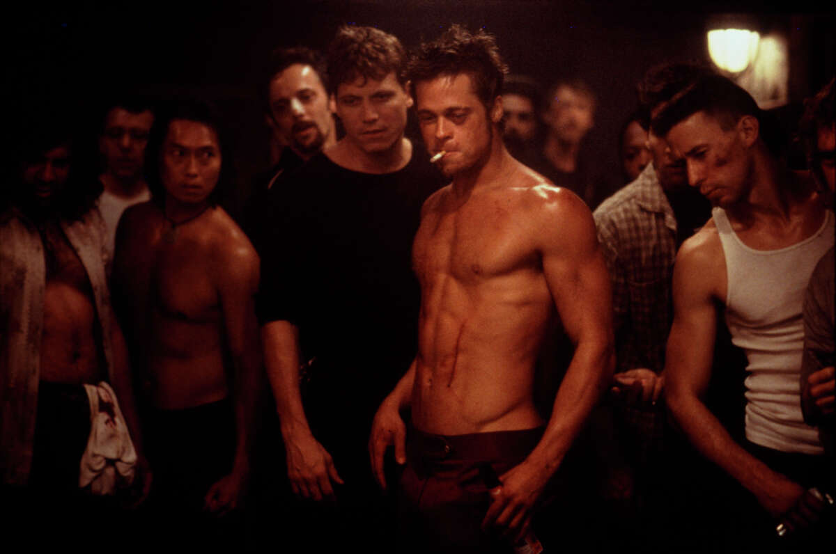 9. “Fight Club” (1999), 80 percent: Solid acting, amazing direction, and elaborate production design make “Fight Club” a wild ride, and Brad Pitt turns in one of the 1990s’ most iconic performances as the iconoclastic, mysterious Tyler Durden.