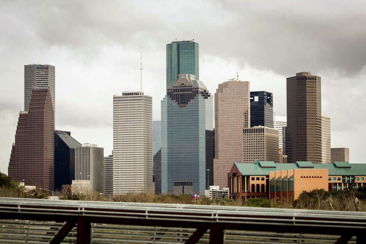 FIle Photo. The downtown Houston Skyline from the Rosemont Bridge spanning over Buffalo Bayou, Monday, Jan. 30, 2012, in Houston. ( Michael Paulsen / Houston Chronicle )