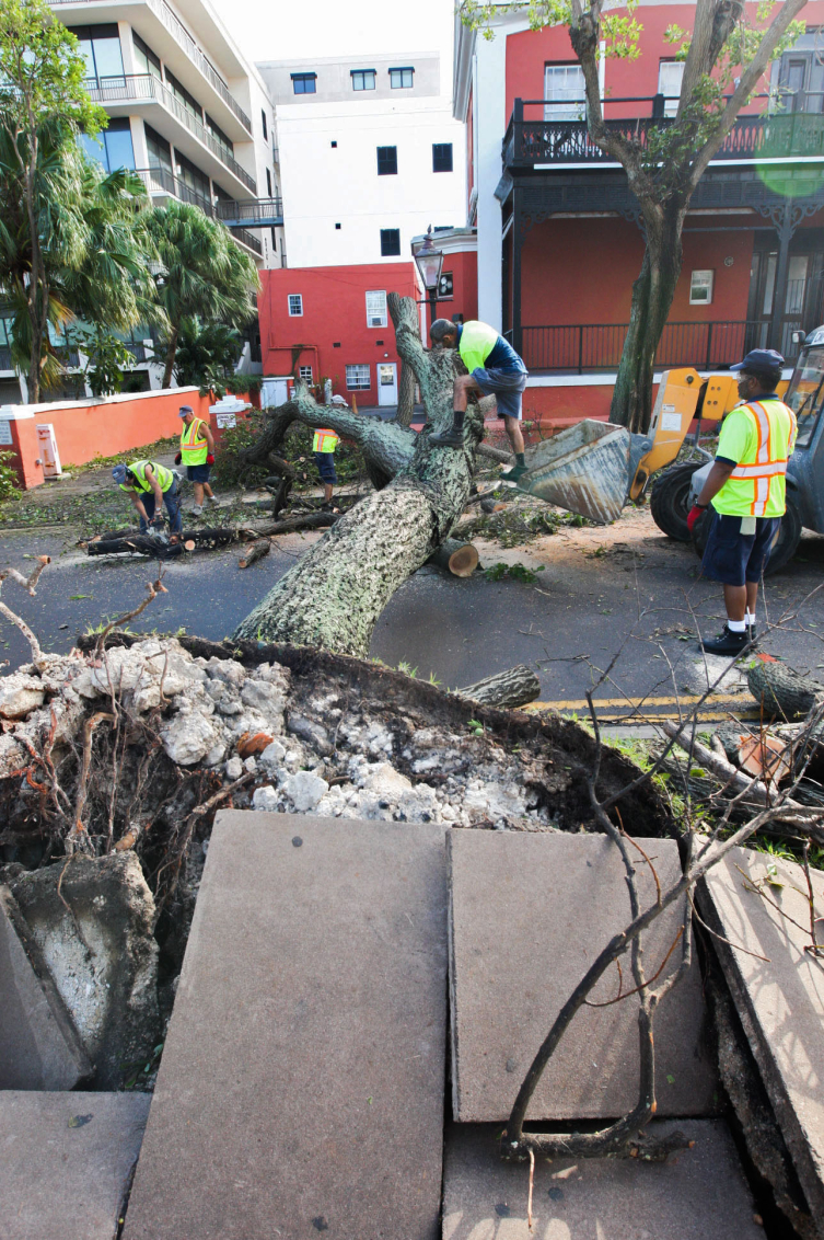 Hurricane Gonzalo hits Bermuda with 110 mph winds
