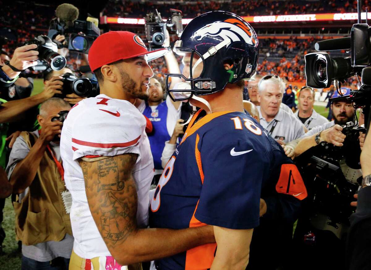 Manning makes history as Broncos rout 49ers 42-17 – The Morning Call