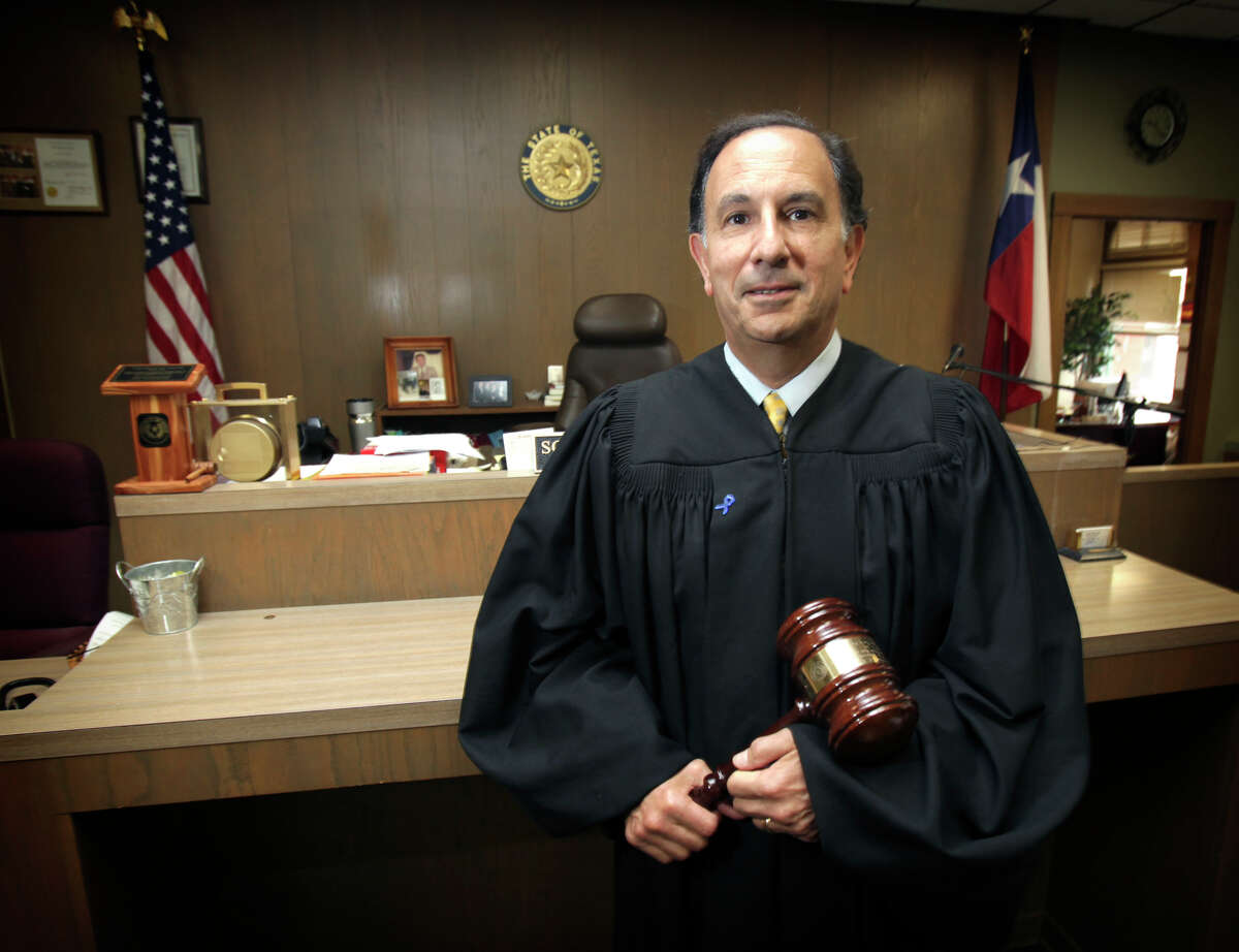 Judge Sol Casseb III in his 288th District Court on Friday, May 11, 2010. 