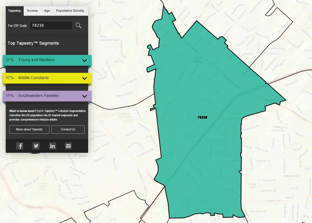 Map shows who San Antonio residents are, what they will buy — by their ...