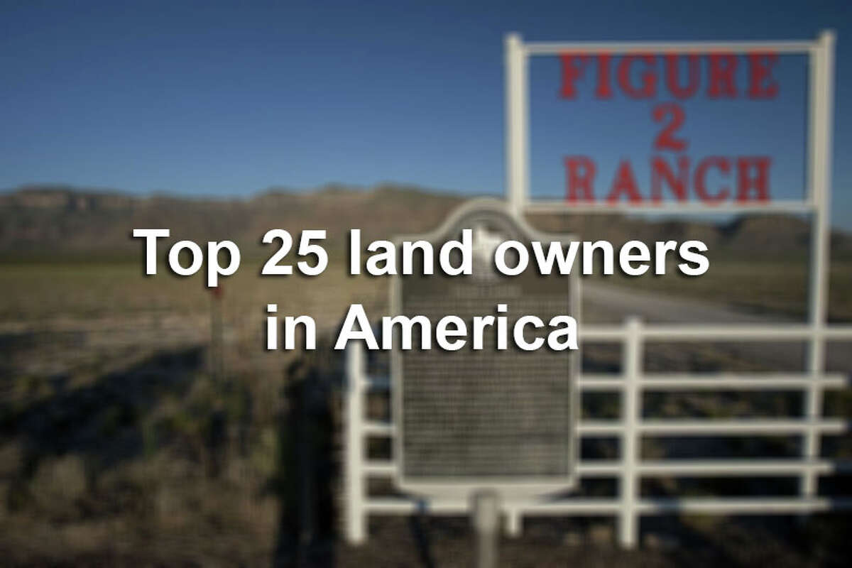 The top 25 landowners in America