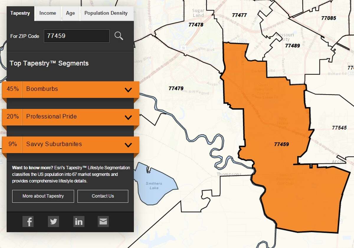 Sugar Land Texas Zip Code Map - Map of world