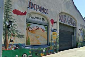 Cole Valley Garage Dog Mural immortalizes pets