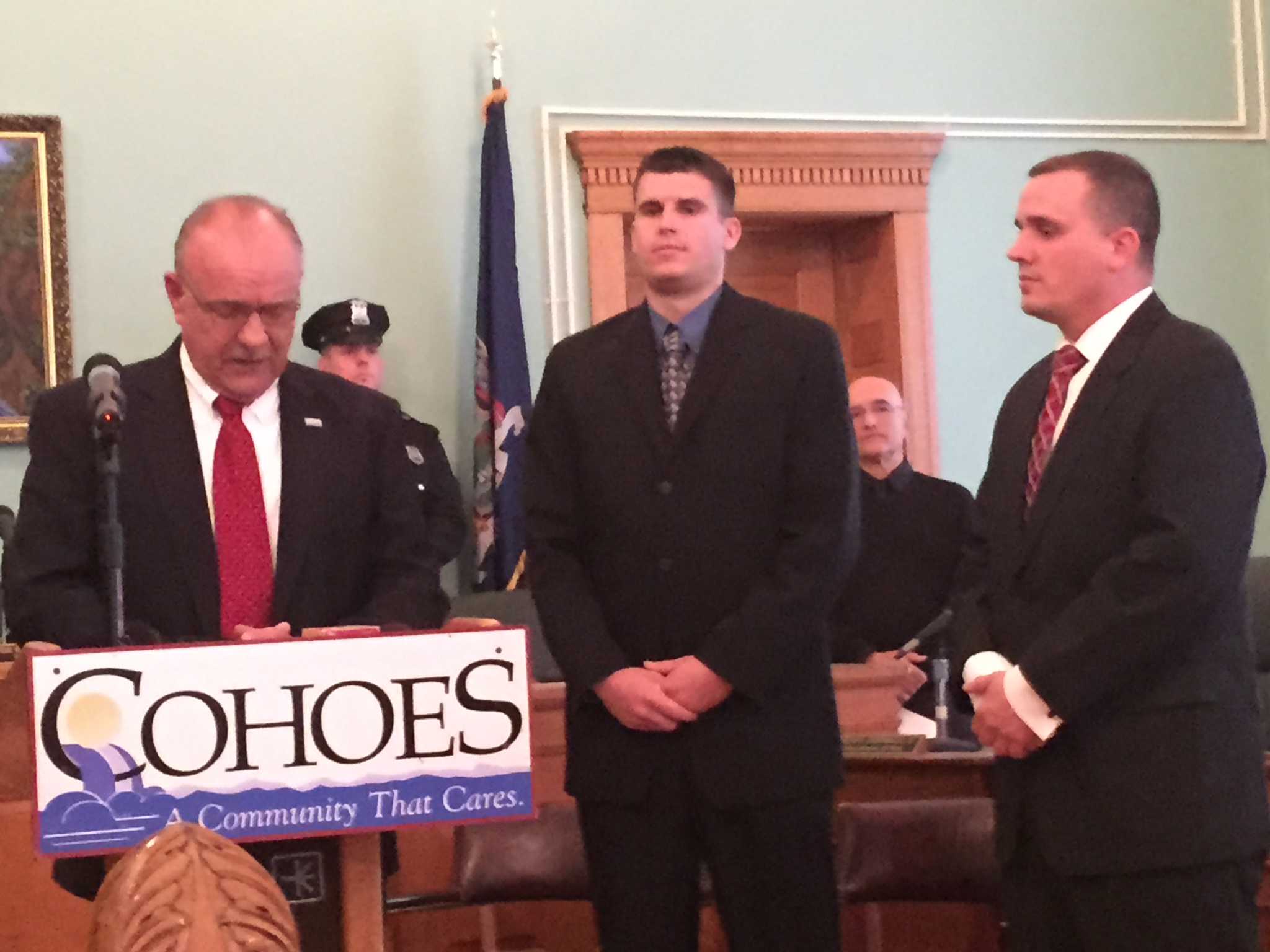 Two officers join Cohoes police force