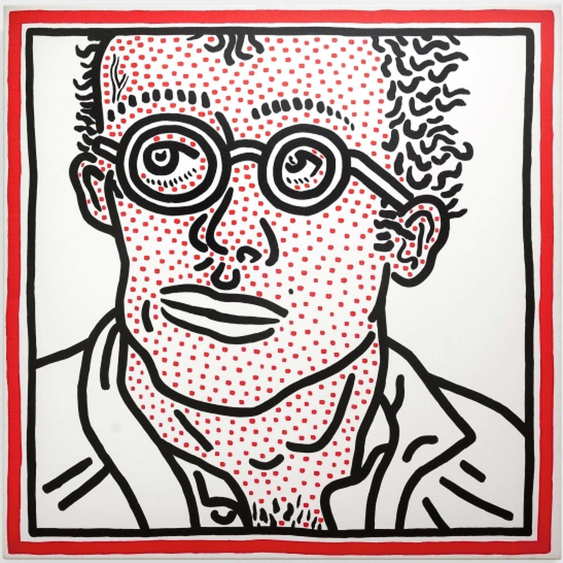 Leave the kids at home when visiting the Haring exhibition