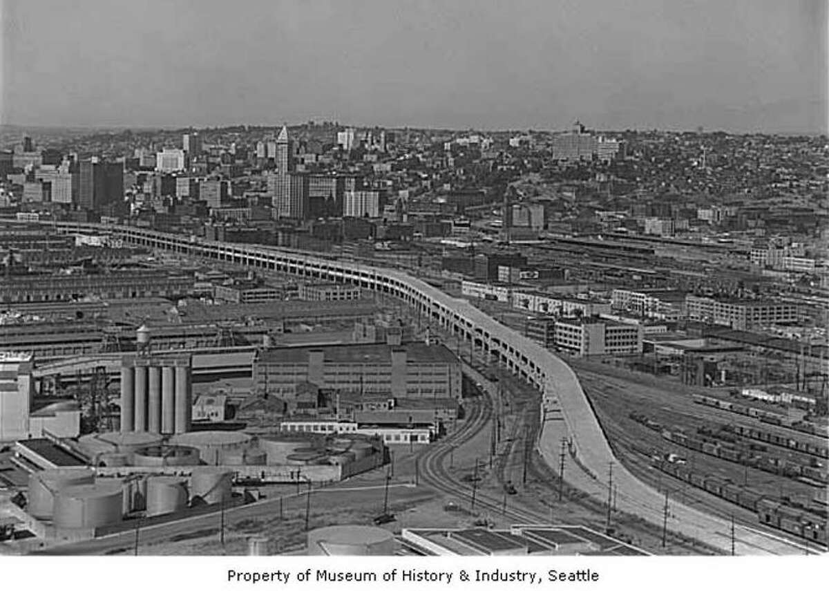 Seattle waterfront: Then and now