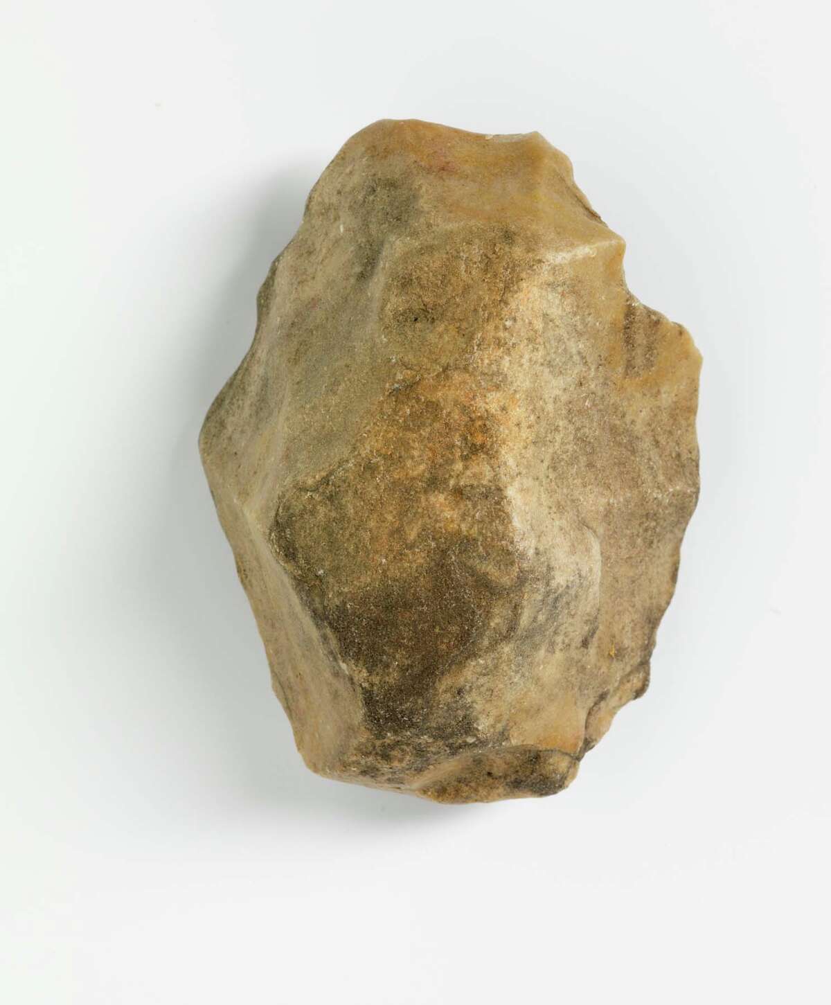 Quartzite from the Early Lower Paleolithic period is part of the “Roads of Arabia” exhibition at the Asian Art Museum.
