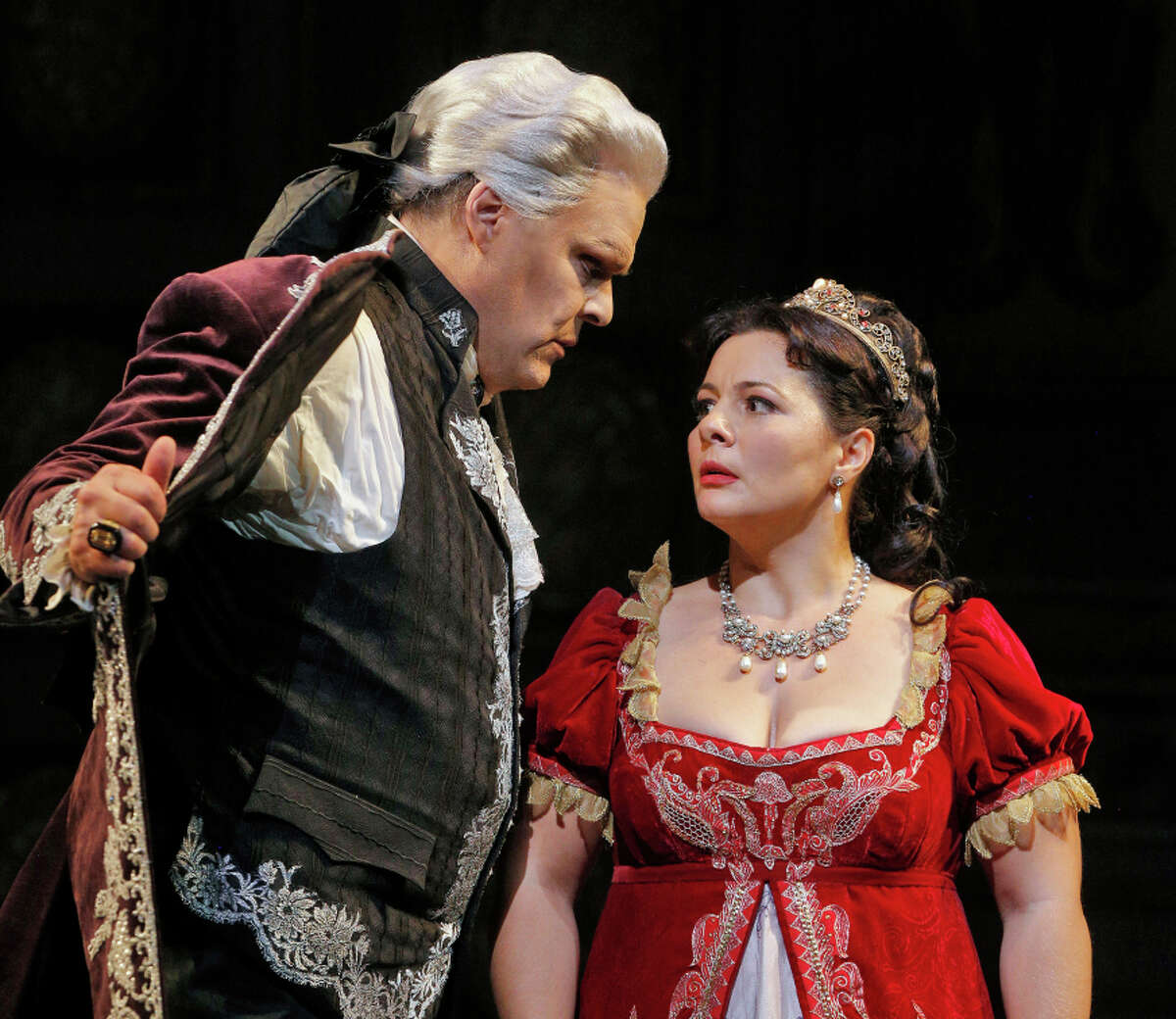 Mark Delavan plays Scarpia and Lianna Haroutounian makes a phenomenal debut in S.F. Opera's 