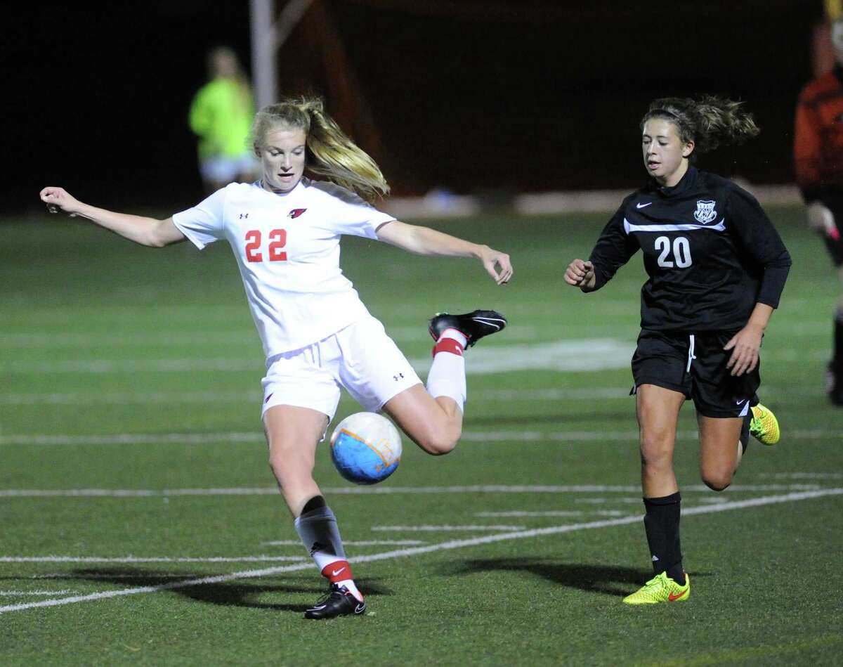 Greenwich girls soccer team tops Trumbull on Senior Night